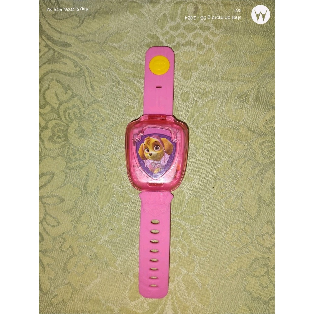 Paw Patrol V Tech Pink Watch For The Young Ladies